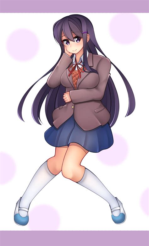 ddlc fan art|yuri ddlc gallery.